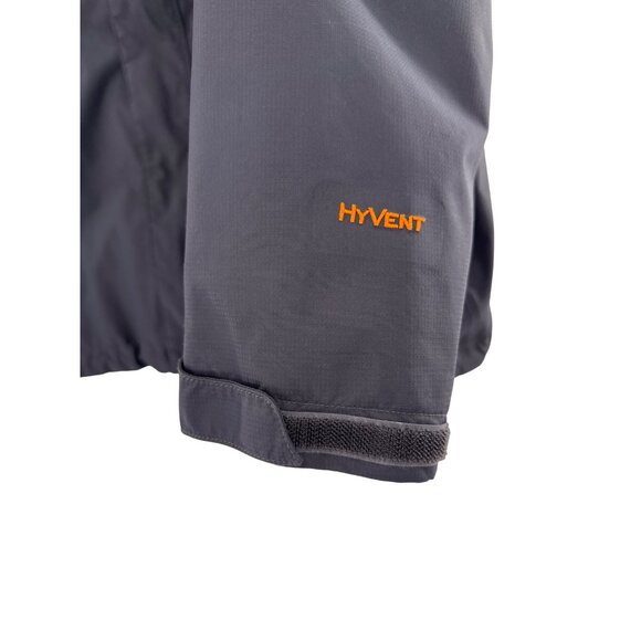 The North Face Mens HyVent Gray Jacket Removable Hood Shell only Size L - Picture 5 of 15